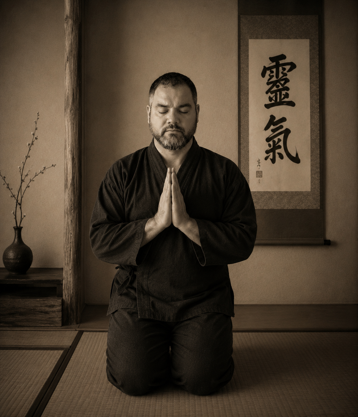 Portrait of Timothy Seaton, founder and teacher of the Usui Reiki International Gakkai.